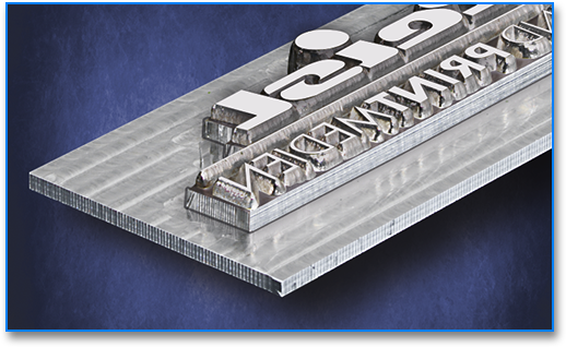 Magnesium-Praegestempel-Ledepraegung